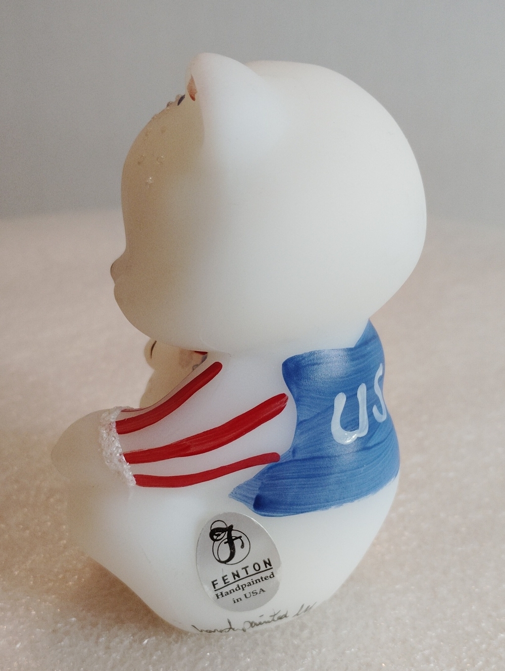 Vintage 2001 Fenton Stars & Stripes Bear - Picture 6 of 9